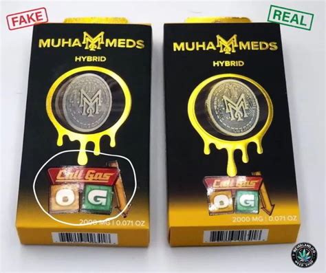 muha meds disposable fake vs real